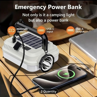 Solar Camping Light