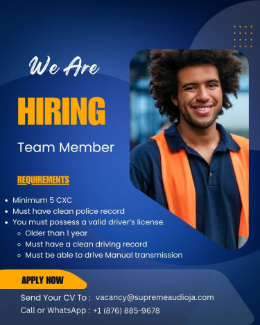Team Member Full Time Jobs Dunrobin Avenue