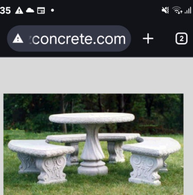 Beat The Summer Heat With A Concrete Set Other Market Barbican 