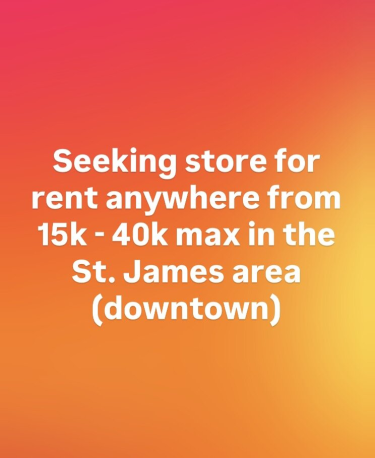 Seeking A Shop To Rent Budget Up To 40k Commercial Montego Bay