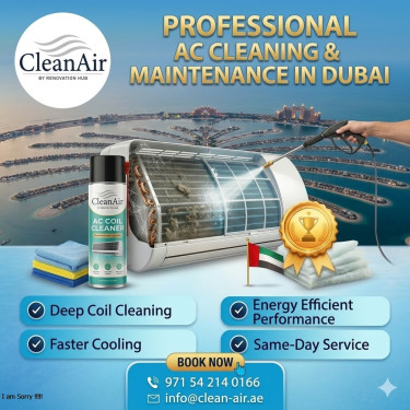 AC Cleaning Services In UAE – Clean Air Air Conditioning Dubai