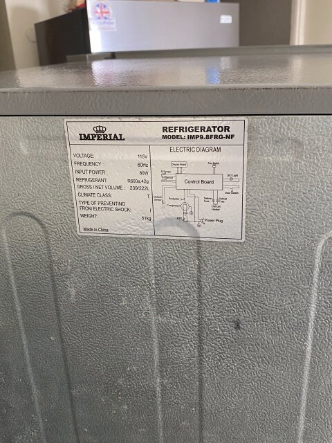 Imperial Refrigerator
