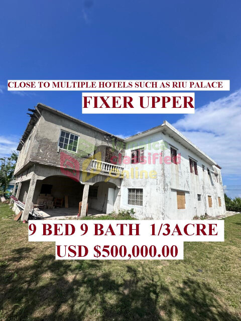 9 Bed 9 Baths FIXER UPPER COOPERS PEN USD$485,000