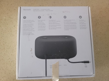 Microsoft Audio Dock - USB-C In-built Speakers