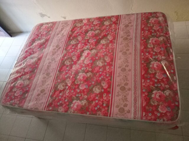 Double Bed And Mattress