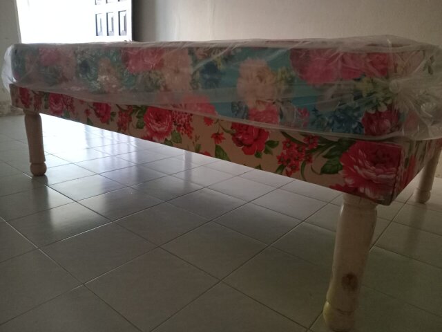 Double Bed And Mattress