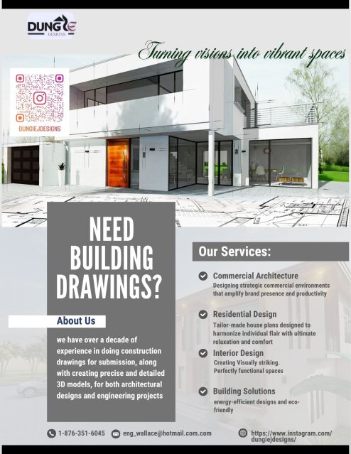 Building Drawings Construction Services Kingston