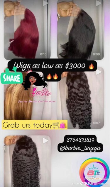 Wigs Hair Products 136a Constant Spring Road