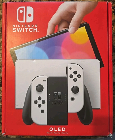 Hot Selling Nintendo Switch (OLED Model) - White Consoles Kingston