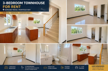 Newly Constructed 3 Bedroom Townhouse For Rent