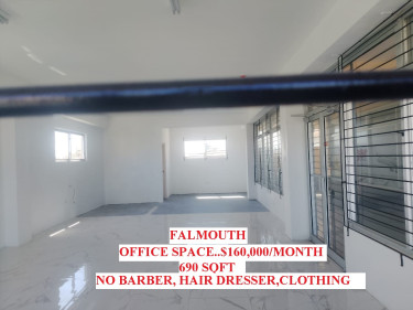OFFICE SPACE 690SQFT $160,000/MONTH Offices FALMOUTH