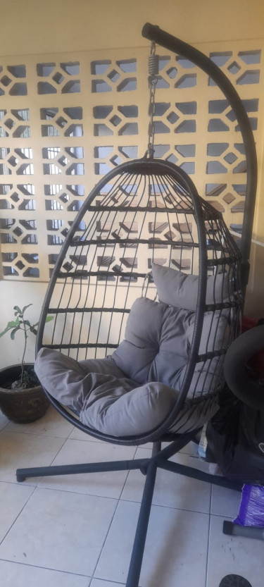 Swinging Egg Chair With Cushion Chairs Liguanea