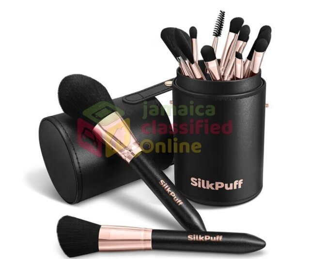 Silkpuff Makeup Brushes Set 15 Pcs Makeup & Accessories Kingston