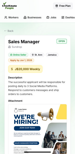 Find Your Perfect Job Or The Perfect Employee Full Time Jobs Islandwide