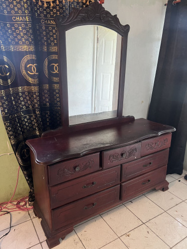DARK BROWN DRESSER Dressers PORTMORE