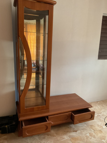 Showcase Cabinet With Drawers  Entertainment Centers Kingston 