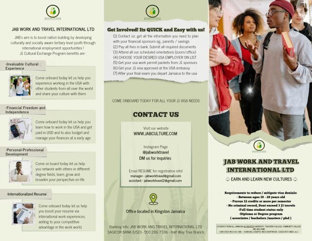 J1 Summer Work And Travel Program Part Time Jobs New Kingston