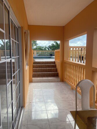 Airbnb One Bedroom With Pool And Living Area