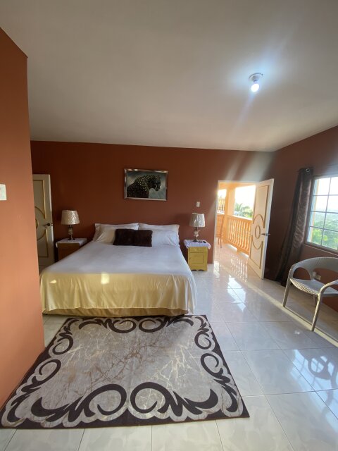 Airbnb One Bedroom With Pool And Living Area
