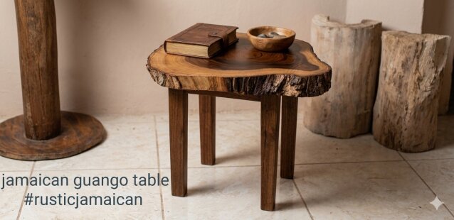 Cedar Live Edge Natural Table