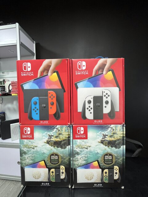 Nintendo Switch Oled Open Box And New Consoles Halfway Tree