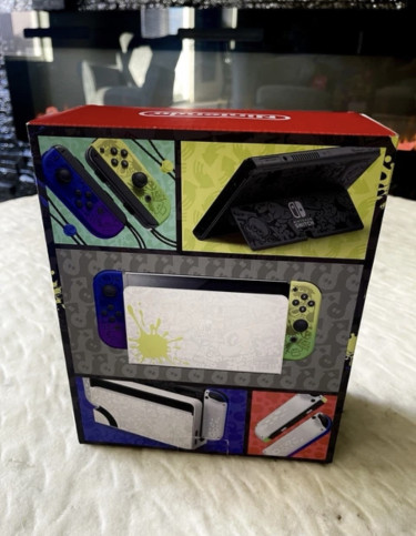 Nintendo Switch - OLED Splatoon 3 OLED Version  Consoles Kingston