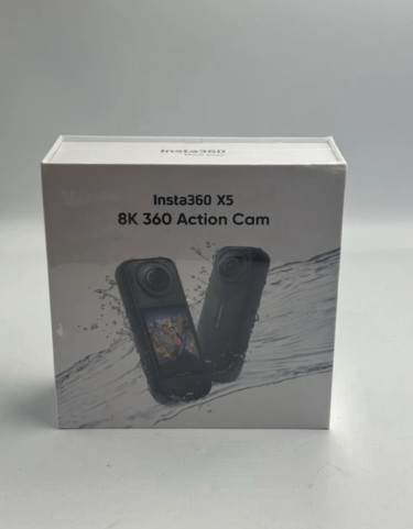 New Sealed INSTA360 X5 8K 360° Action Camera Cameras Kingston 