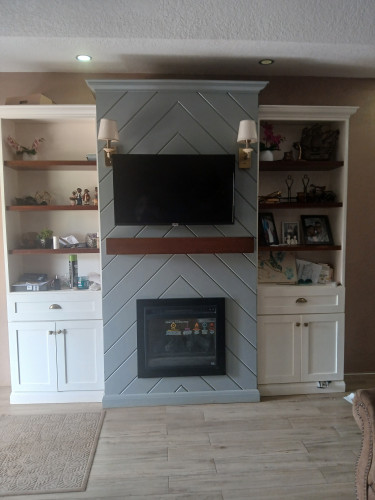 Kitchen Cupboards, Closets, Staircase 
