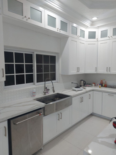 Kitchen Cupboards, Closets, Staircase 