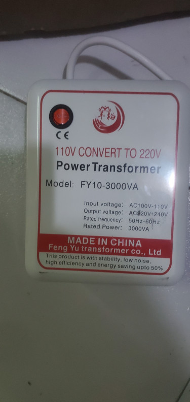 Transformer 110-220v (3000w)
