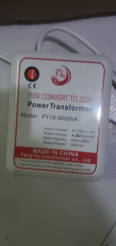 Transformer 110-220v (3000w) Appliance Parts & Accessories Three MIles