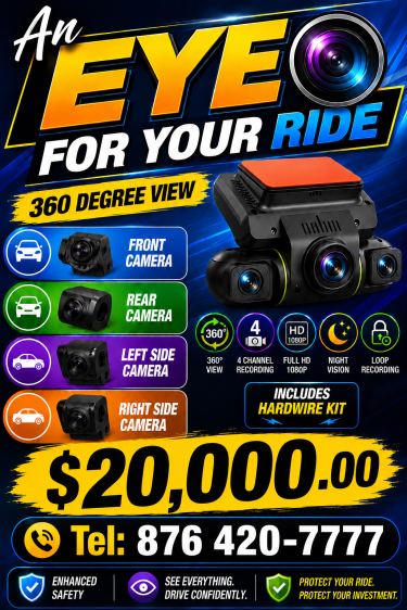4 Channel Dash Camera Cameras Ocho Rios