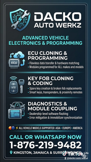 Vehicle ECU And Key Fob Cloning And Programming Maintenance Kingston 