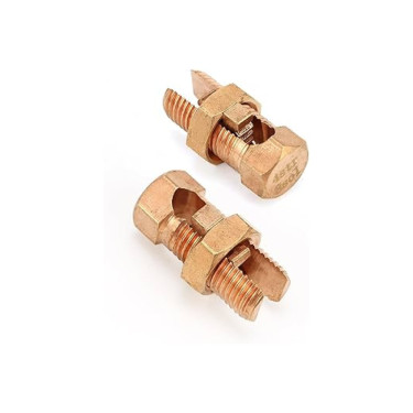 QWORK Copper Split Bolt — 4-8 AWG Grounding Connec Other Market Ocho Rios 
