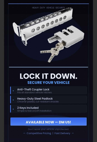 Auto Anti-Theft Car Brake Clutch Lock Safety Tool， Auto Accessories Portmore