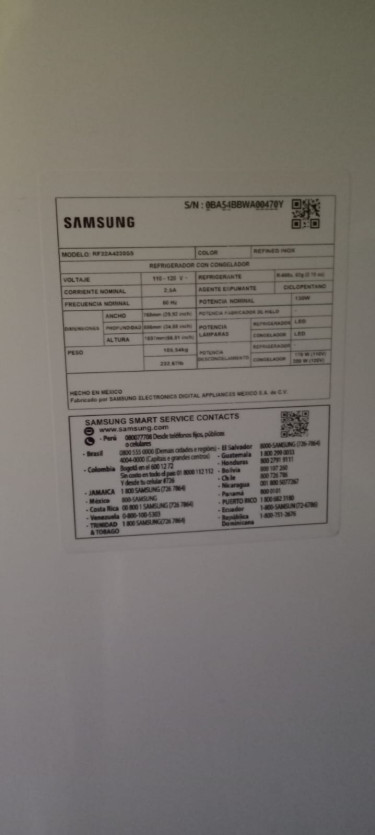 SAMSUNG RF22A4220S9