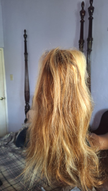 16' Ombre Lacefront Wig. 100% Human Hair  Hair Montego Bay 