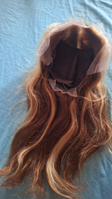16' Ombre Lacefront Wig. 100% Human Hair 