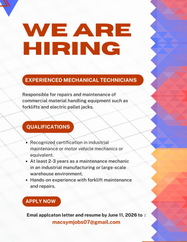 EXPERIENCED MECHANICS NEEDED Full Time Jobs Spansh Town