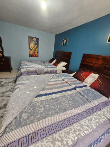 Stylish 1BR Retreat | 2 Queen Beds | Upscale Area