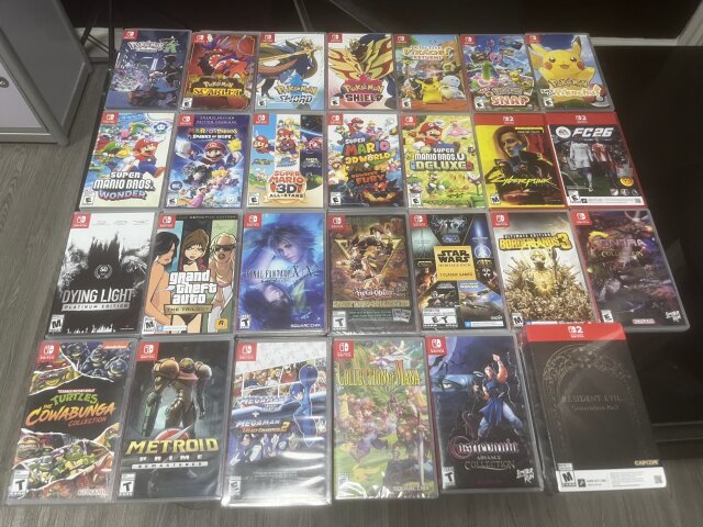 Nintendo Switch Cartridges Game CDs, Manuals & Guides Half Way Tree