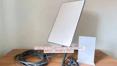 STARLINK STANDARD KIT WITH UNLIMITED DATA FOR RENT Smart Home & Surveillance Montego Bay