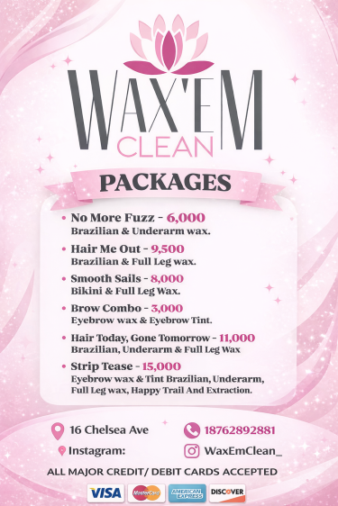 WAXING AND MASSAGE SERVICES 