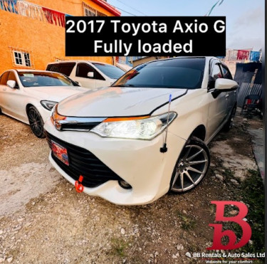 2017 Toyota Axio G Cars 37 Market St, Montego Bay