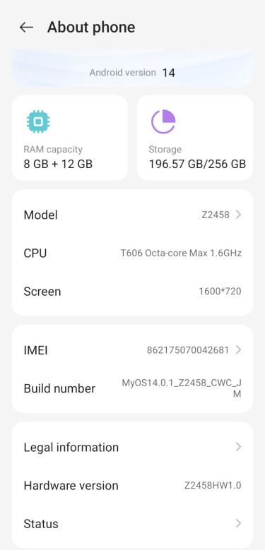 ZTE V50