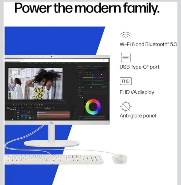 All In One 22inch  HP Computer