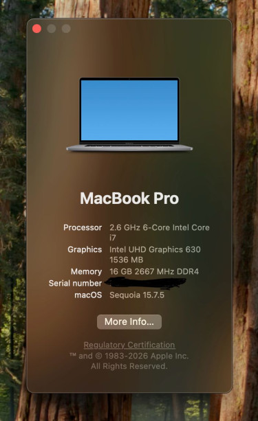 Excellent Condition MacBook Pro 2019 16 Inch