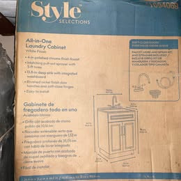 New Style Selections All-in-One Laundry Cabinet