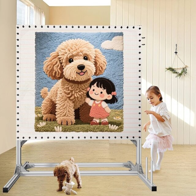 Metal Tufting Frame For Rug Making 5x6