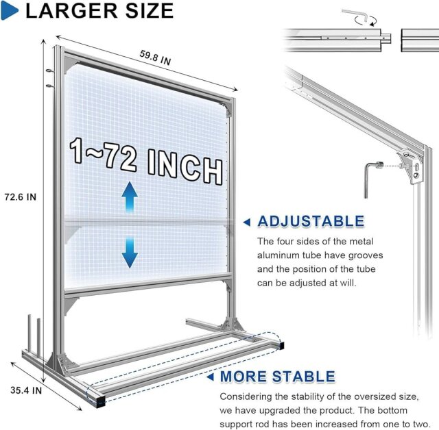 Metal Tufting Frame For Rug Making 5x6